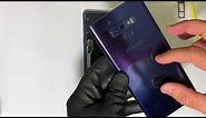 How to Remove the Samsung Galaxy Note 9 Back Glass Cover