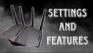 ASUS DSL-AX82U (AX5400) - Router Settings and Features