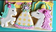 Unicorn Party Cookie Tutorial - SEVEN Designs!