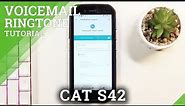 How to Change Voicemail Notification on CAT S42 – Set Up Voicemail Notification