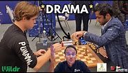 The dramatic battle between Magnus Carlsen and Arjun Erigaisi | World Blitz 2023