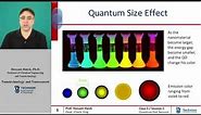 16. Definition and Properties of Quantum Dots