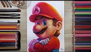 Drawing Mario (The Super Mario Bros. Movie) | Fame Art