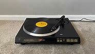 Fisher MT-275 Record Player Turntable