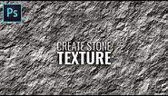 How To Make Stone Texture in Photoshop | Rock Texture | Photoshop Tutorial (Easy)
