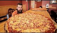 The Biggest Pizza Challenge I've Ever Seen | Trip To Buffalo Pt.2