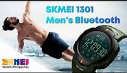 SKMEI 1301 Men's Bluetooth Digital Wristwatch Sport Smartwatch w/ Pedometer for IPHONE Android