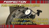 Ford Ranger & Mazda B-Series Pickup Clutch Hydraulic Release System Bleeding Procedures