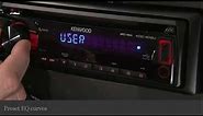 Kenwood KDC-202U CD Receiver Display and Controls Demo | Crutchfield Video