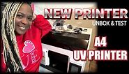NEW PRINTER, WHO 'DIS?! | UNBOX PROCOLORED A4 UV PRINTER | TEST & REVIEW | ACRYLIC & WOOD
