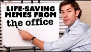 the office memes that saved a life today... my own | Comedy Bites