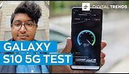 5G Test: Samsung Galaxy S10 5G On Verizon's Network In Chicago