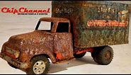 1954 Tonka Star Kist Tuna Truck Restoration Box Van Starkist 725 Refurbish Advertising Restore