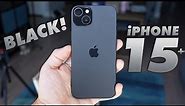 Black iPhone 15 Plus is Stealthy! Unboxing & Color Impressions!