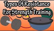Types Of Training Methods - What Is Resistance Strength Training - Resistance Training For Beginners