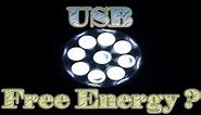 12v Free Energy device from USB cellphone charger