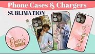 Sublimation on Phone Cases and Chargers | Sublimation Tutorial for Beginners