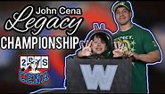 Full Review! John Cena Legacy Championship Collector's Title Belt unboxing!