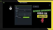 QUICK FIX for Geforce Experience Not Recording Microphone Audio