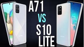 A71 vs S10 Lite (Comparativo)
