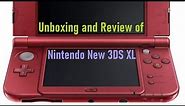 Unboxing and Review of the Stunning Nintendo New 3DS XL in Radiant Red!