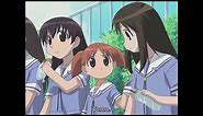 Chiyo-chan being concerned about Osaka's suicidal behavior - Azumanga Daioh