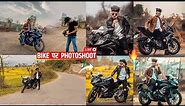 🔥 Dope Photoshoot with bike - Photoshoot poses with bike - VLOG - NSB Pictures