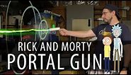 Rick and Morty Portal Gun - 3D Printed, Assembled, Working?