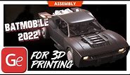 Batmobile 2022 3D Printing Model | Assembly by Gambody