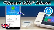 WiFi + GSM alarm for home without connection fees with APP Smart Life easy to configure.Screen color