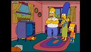 The Simpsons: Homer buys a modern TV