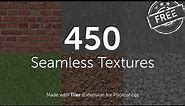 How To Download 450 Free Seamless Textures