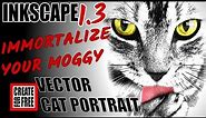 Inkscape Vector Cat