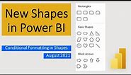 Introducing New Shapes with Customize shape formatting