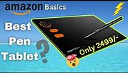 Best Pen Tablet Under 3000 ? | Amazon Basics Drawing Tablet | TechVisor