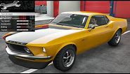 GTA 5 - DLC Vehicle Customization - Vapid Dominator GTT (1969 Ford Mustang)