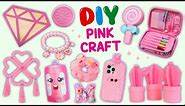 10 DIY PINK CRAFTS - CUTE PINK THINGS IN 5 MINUTES FOR YOU #pink