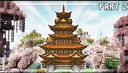 Minecraft: How To Build the Ultimate Japanese Temple - Tutorial [Part 2/6]