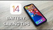 iPHONE 11 BATTERY SAVING TIPS | iOS 14 | 2021