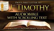 Holy Bible Audio: 1st Timothy (Contemporary English) With Text