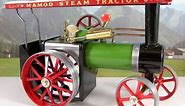 Mamod Model Steam Tractor / Traction Engine. Unbox and review the 1970 model. Fire boiler and run.