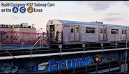 NYC Subway: Budd Company's R32 Subway Cars