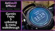 Garmin Fenix 5 unboxing setup and features overview - Best Fitness watch 2017