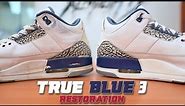 Restorations with Vick - 2011 Jordan True Blue 3 Restoration