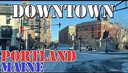 Portland - Maine - 4K Downtown Drive