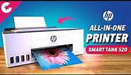 Best Printer for Home & Home Office - HP Smart Tank 520 All in One Printer Review!!