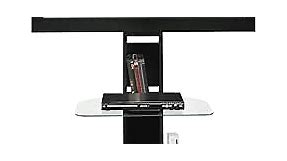 Ameriwood Home Galaxy TV Stand with Mount for TVs up to 50", Black