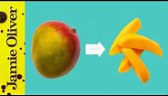 How To Prepare a Mango | Jamie’s 1 Minute Tips