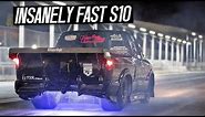 2,000hp Chevy S10 is so Fast, it’s almost not fair.. (Jason Cantu Dominates Yello Belly)