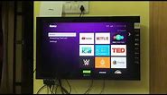 How to Cast / Screen Mirror Samsung Android phone to Roku TV | Samsung Smart View app review